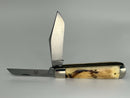New Old Stock 2019  Great Eastern Cutlery - Tidioute Cutlery PA USA Hand Crafted Folding Knife - Natural Oily Creek Bone Handle