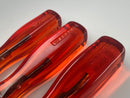 New Old Stock FACOM made in FRANCE 3pc Screwdriver Set  Pozidriv -Orange  ISORYL Handles