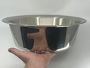 New Old Stock 1960's Vollrath No. 8736 USA made 14-1/2" POLISHED Stainless Steel Wash Basin / Mixing Bowl - Discontinued