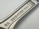 RARE New Old Stock USA Made SK Tools 4" Adjustable Wrench