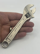  New Old Stock USA Made SK Tools 6" Adjustable Wrench 