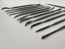 New Old Stock GROBET USA 6″ Diesinkers’ Riffler 12pc Set, CUT 0,  No. 32.020 Discontinued - Made in ITALY