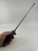  New Old Stock Proto DuraTek USA Made 17" Extra Long 3/8" Slot Keystone Tip Screwdriver c/w  Hex Bolster