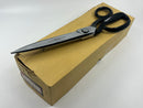 New Old Stock Clauss USA Made 12-3/4" Heavy Duty Adjustable Bent Handle Industrial Shears / Scissors