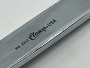 New Old Stock Clauss USA Made 12-3/4" Heavy Duty Adjustable Bent Handle Industrial Shears / Scissors