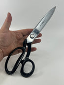 New Old Stock Clauss USA Made 12-3/4" Heavy Duty Adjustable Bent Handle Industrial Shears / Scissors