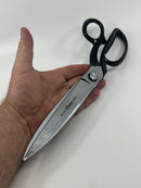 New Old Stock Clauss USA Made 12-3/4" Heavy Duty Adjustable Bent Handle Industrial Shears / Scissors