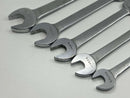 Excellent 5pc Gray Canada BA and BSW Double Open End Wrench Set 2BA - 3/16 BSW  to  7/16 BSW - 1/2 BSW Range