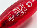 HUGE New Old Stock WIHA WEST- GERMANY  8" No. 4 SUPRADRIV ( Pozidriv ) Screwdriver  c/w CHERRY Red Acetate Handle