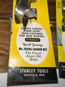 4 NOS Stanley Russell Jennings auger bits
