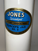 NOS Medical Forceps Jar