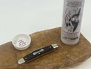 New Old Stock 2020  Great Eastern Cutlery - Tidioute Cutlery PA USA Hand Crafted Folding Knife - Blood Red Jigged Bone - 2 Blades