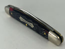 New Old Stock 2020  Great Eastern Cutlery - Tidioute Cutlery PA USA Hand Crafted Folding Knife - Blood Red Jigged Bone - 2 Blades