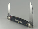 New Old Stock 2020  Great Eastern Cutlery - Tidioute Cutlery PA USA Hand Crafted Folding Knife - Blood Red Jigged Bone - 2 Blades