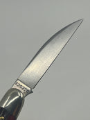 New Old Stock 2020  Great Eastern Cutlery - Tidioute Cutlery PA USA Hand Crafted Folding Knife - Blood Red Jigged Bone - 2 Blades