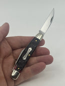 New Old Stock 2020  Great Eastern Cutlery - Tidioute Cutlery PA USA Hand Crafted Folding Knife - Blood Red Jigged Bone - 2 Blades