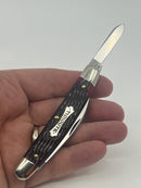 New Old Stock 2020  Great Eastern Cutlery - Tidioute Cutlery PA USA Hand Crafted Folding Knife - Blood Red Jigged Bone - 2 Blades