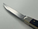 New Old Stock 2020  Great Eastern Cutlery - Tidioute Cutlery PA USA Hand Crafted Folding Knife - Blood Red Jigged Bone - 2 Blades