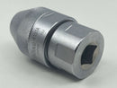 Koken No. 3 made in Japan 1/2" Drive Tap Holding Chuck Holds 5.5-12mm Range square Shanks 4131A-3 - Use your RATCHET for TAPPING ! - Cardon Tools