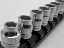 Koken Japan Z-series 12 pc 3/8" dr , 6 Point METRIC Deep & Shallow Socket Set 8 mm - 19 mm Range  RS3X00MZ/12