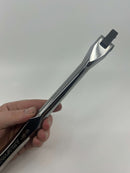 New Old Stock Heavy Duty ARMSTRONG USA made 1/2" Dr. High Polish 12-1/4" Breaker Bar / Flex Handle 12-917 - Cardon Tools