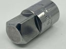 New Old Stock ARMSTRONG USA 3/4" female x 1" Male Socket Adapter 13-952 High Polish Chrome