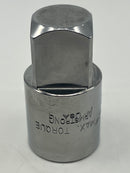 New Old Stock ARMSTRONG USA 3/4" female x 1" Male Socket Adapter 13-952 High Polish Chrome