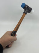 HALDER Germany 30mm Simplex Mallet with Soft and Hard Replaceable Faces