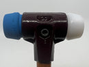 HALDER Germany 30mm Simplex Mallet with Soft and Hard Replaceable Faces