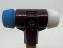 HALDER Germany 30mm Simplex Mallet with Soft and Hard Replaceable Faces