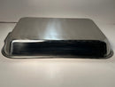 New Old Stock 1960s CANADIANA Stainless Steel Tray / Dish / Pan 15-3/4" x 11-1/4" x 2" 