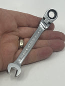 Facom 9 mm Flexible Head  Combination fine Tooth RATCHETING Wrench 467F.9