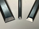 Pristine ASHLEY ILES England 3 piece Bevel Edge Chisel Set 1/4", 1/2" & 3/4" 