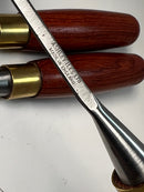 Pristine ASHLEY ILES England 3 piece Bevel Edge Chisel Set 1/4", 1/2" & 3/4" 