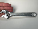 New Old Stock 1960s Gray 8" Adjustable Wrench 