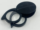New Old Stock 1980s Bausch & Lomb USA made 4x , 5x , 9x Folding Pocket Magnifier Loupe with Ground Glass Lenses