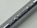 New Old Stock GRAY Made in Canada No.  1579 1/2" Dr. 10" Chrome Extension