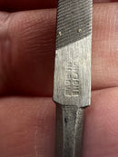 New Old Stock 1960s JOHN PEACE Sheffield England 5" Slim Taper SAW  File
