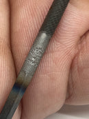 New Old Stock 1980s Nicholson made in Canada 4" Rat Tail Smooth  File