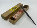 New Old Stock 1960s English Steel Tool Corporation ESC  " CYCLOPS BRAND " Finest Sheffield 5" Regular Taper SAW  File