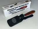 Pristine Chestnut Tools ( 2011) by Lee Valley Batoning Chisel ( right handed model) with Belt Scabbard