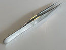 VIOLA Made in ITALY  Stainless Steel High Precision Tweezers Style 0C-9 with Fine and Sharp Tips