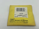 TINY New Old Stock 1980s  Brown & Sharpe USA Made 599-880 1/16" - 1/8" Tap Wrench