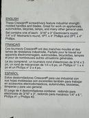 New Old Stock 1980s CRESCENT USA Made 4pc Screwdriver SET 2-SLOTTED AND 2-PHILLIPS