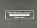 Chestnut Tools branding on a gray background