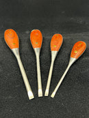 Pristine Un-Used 5 pc  CHESTNUT TOOLS by Lee Valley Perfect Pattern PARALLEL TIP SCREWDRIVERS for WOODWORKING