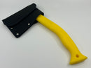 New Old Stock RESOURCEFUL REDNECK ( Trail Blazer )  MADE IN CANADA YELLOW  Hatchet Axe with 440 Stainless Steel Blade