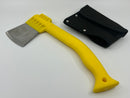 New Old Stock RESOURCEFUL REDNECK ( Trail Blazer )  MADE IN CANADA YELLOW  Hatchet Axe with 440 Stainless Steel Blade