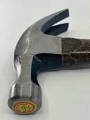 New Old Stock 1980's STANLEY WORKMASTER Canada  16oz Claw Hammer Hickory Handle