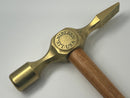 New Old Stock 2023 Lie Nielsen USA made Brass Cross Peen Hammer